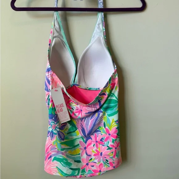 Lilly Pulitzer Bliss halter tank top size 4 nwt - Picture 5 of 7